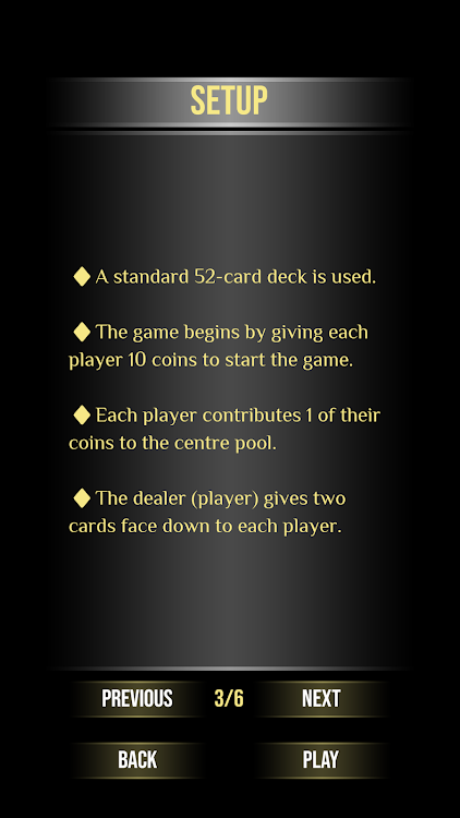 #5. In Between Card Game (Android) By: SmallThings Games