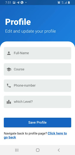 MUG App Screen 2
