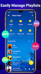 Music Player - Audio Player & Powerful Equalizer 1.2.0 screenshots 5