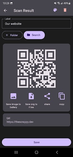 QRkier Screen 3