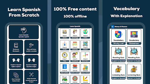 Android application Learn Spanish - Learn español screenshort