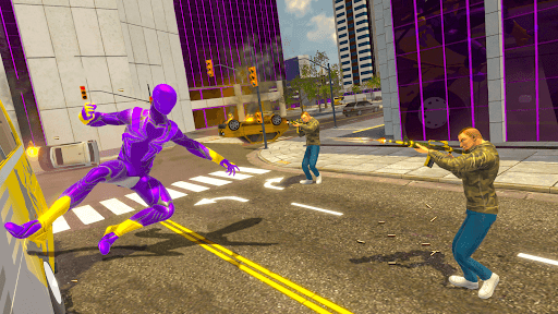Android application Miami Crime Sim Rope Hero Game screenshort