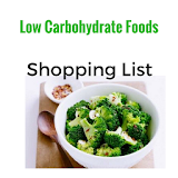 Low Carbohydrate-Shopping List icon