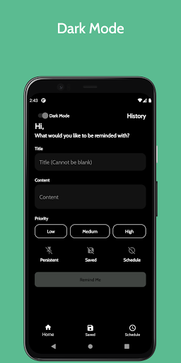 Android application Remind Me - Notif Reminder screenshort