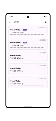 YSEQ Results Screen 3