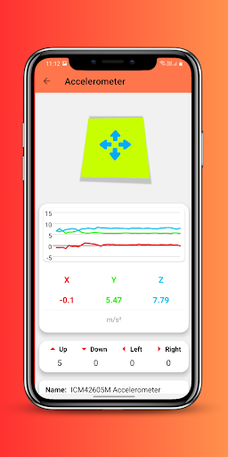 Sensor Test Screen 3