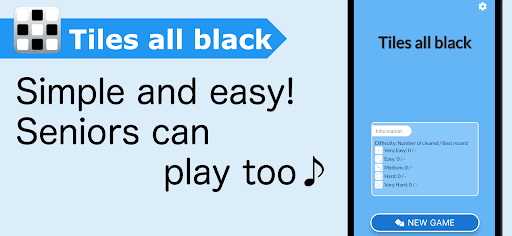 Tiles all black/Brain training Screen 2