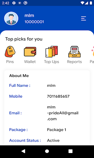 PrideALL BUSINESS Screen 2