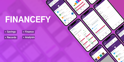 Android application Financefy screenshort