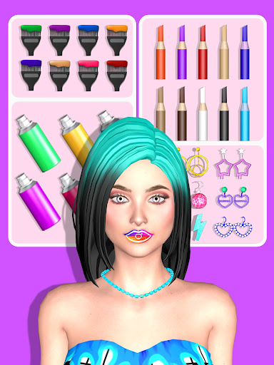 Lip Art Beauty Makeup Games Screen 2