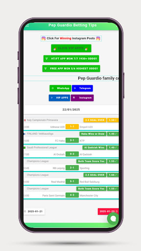Betting Tips - Pep Guardio screenshot 12