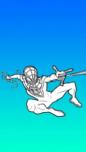 Livre de coloriage Spiderman