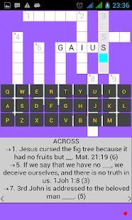 Bible Crossword 5.8 screenshots 5