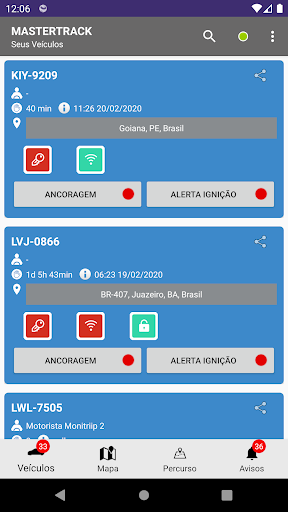 Master Track Rastreamentos Screen 2