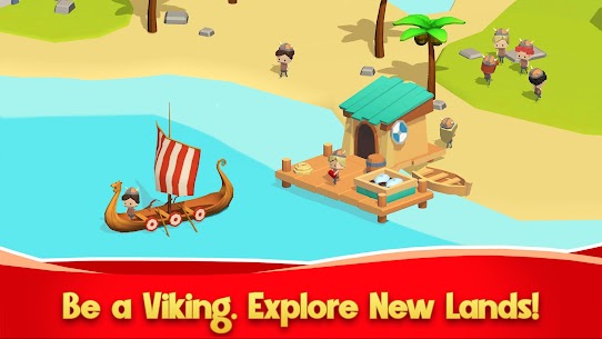 تحميل لعبة Idle Vikings Tycoon مهكرة وكاملة للاندرويد 2