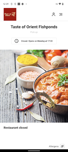 Android application Taste of Orient Fishponds screenshort