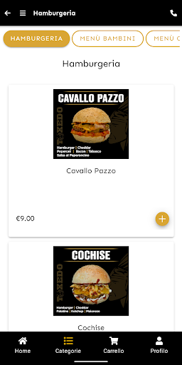 Tuxedo Burger Delivery Screen 3