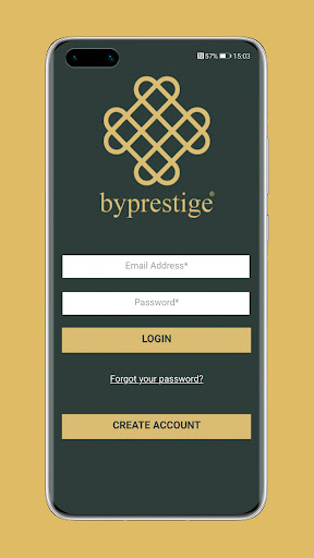 Android application byprestige screenshort