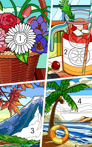 Coloring - color by number 1.1.7 screenshots 3