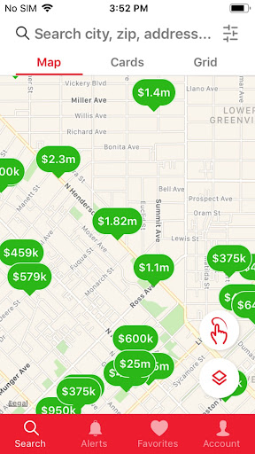 Android application Realty World screenshort