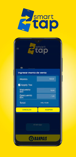 Android application BP Smart TAP screenshort
