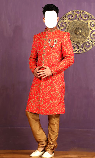 Men Sherwani Photo Editor Screen 2