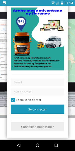 Android application I-tracker screenshort