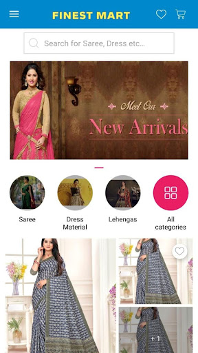 Android application Finest Mart - Online Shopping screenshort