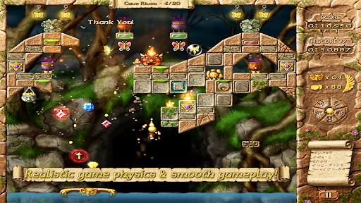 Fairy Treasure - Brick Breaker Screen 2