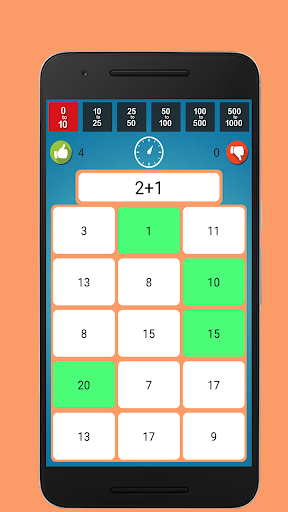 Quick Math Exercise Screen 2