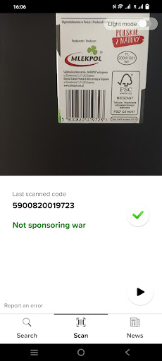 Android application Stop Funding The War screenshort
