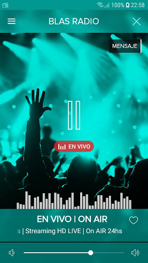 Android application Blas Radio screenshort