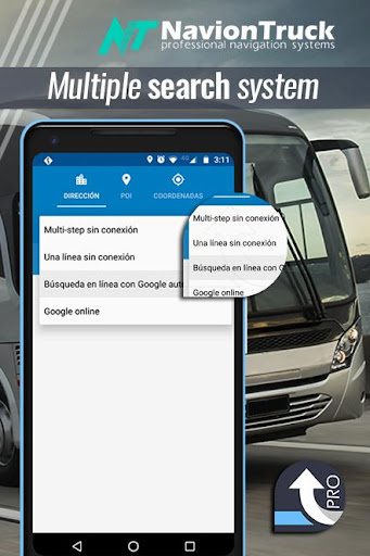 GPS Navigator for Bus Screen 2