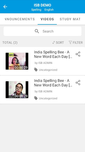 Isb Spelling Bee screenshot 7
