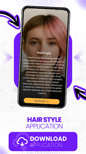 Hair Style by AI Generation