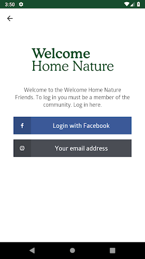 Welcome Home Nature Friends Screen 2