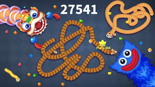 Fun Gluttony Snake.io