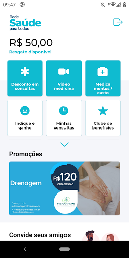Rede saúde para todos Screen 2