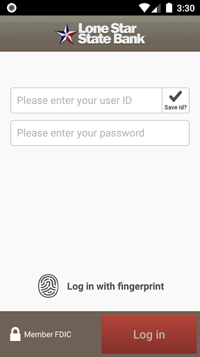 LSSB Business Mobile Banking Screen 2