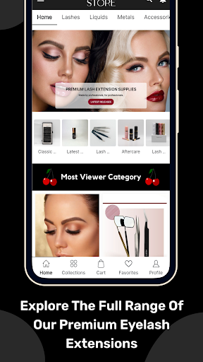 Cherry Lash Store Screen 2