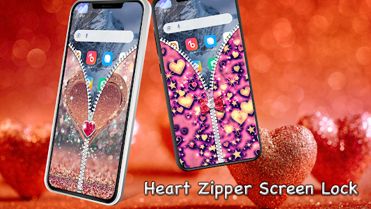 Heart Zipper Screen Lock Unknown