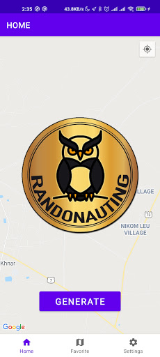 Android application Randonauting Adventure: Random screenshort