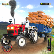 Tractor Trolley Drive Offroad Cargo: Tractor Games