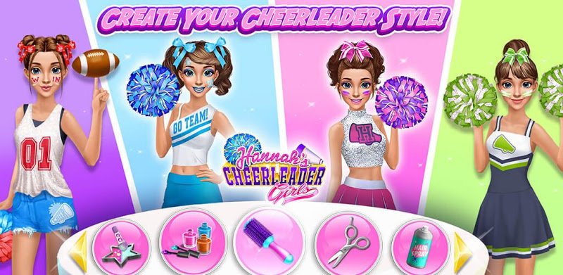 Hannah's Cheerleader Girls