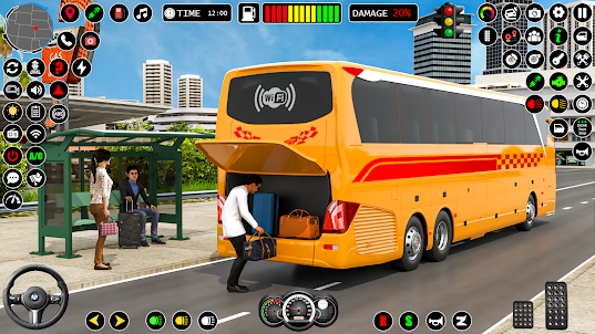 Real Coach Bus Driving Sim 3D