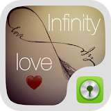 Infinity Love GO LOCKER THEME icon