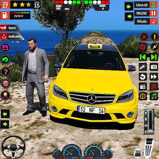 US Taxi Simulator Taxi Games logo
