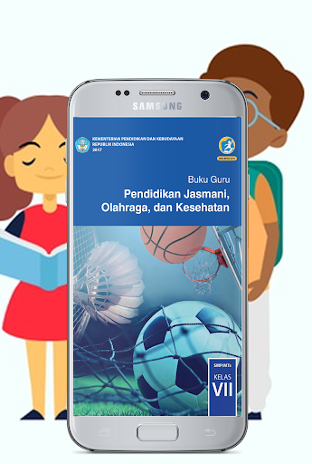 Android application Buku Kesehatan Jasmani SMP 7 screenshort
