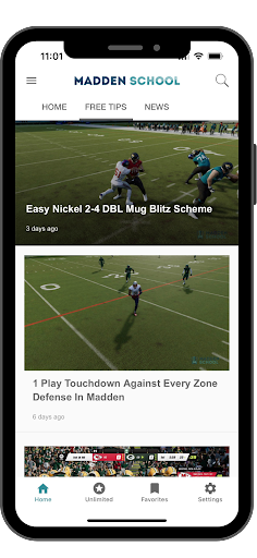 Madden School Screen 3