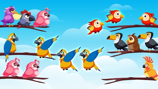Bird Color Sort Puzzle MOD APK (No Ads) Download 3